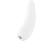 SATISFYER Curvy 2+ - Vibrateur clitoridien (Blanc)