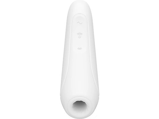 SATISFYER Curvy 1+ - Vibratore clitorideo (Bianco)