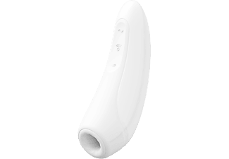 SATISFYER Curvy 1+ - Klitorisvibrator (Weiss)