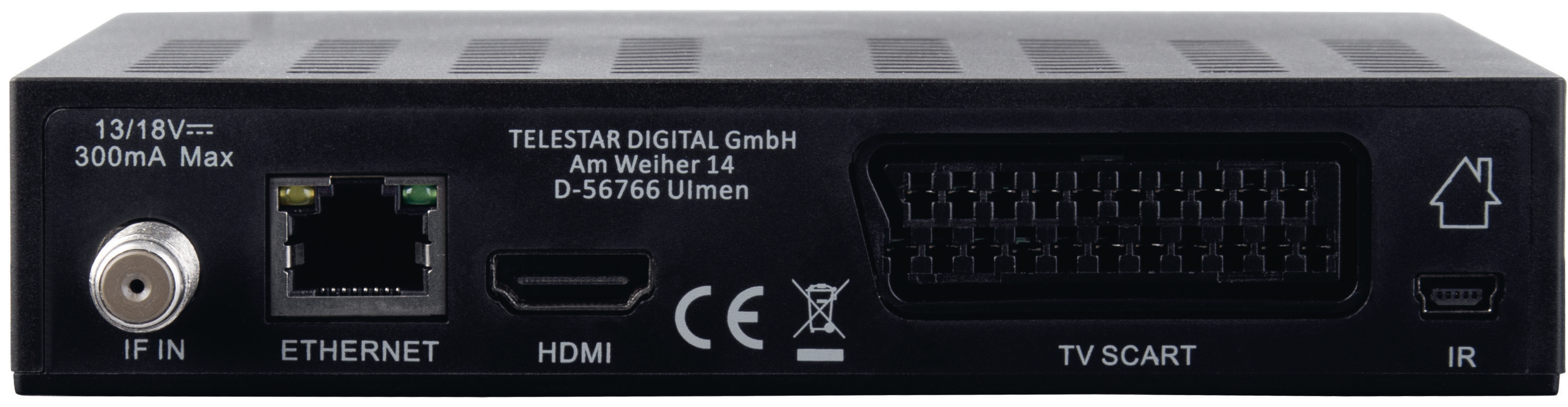 IMPERIAL HD6i kompakt Receiver (Schwarz)