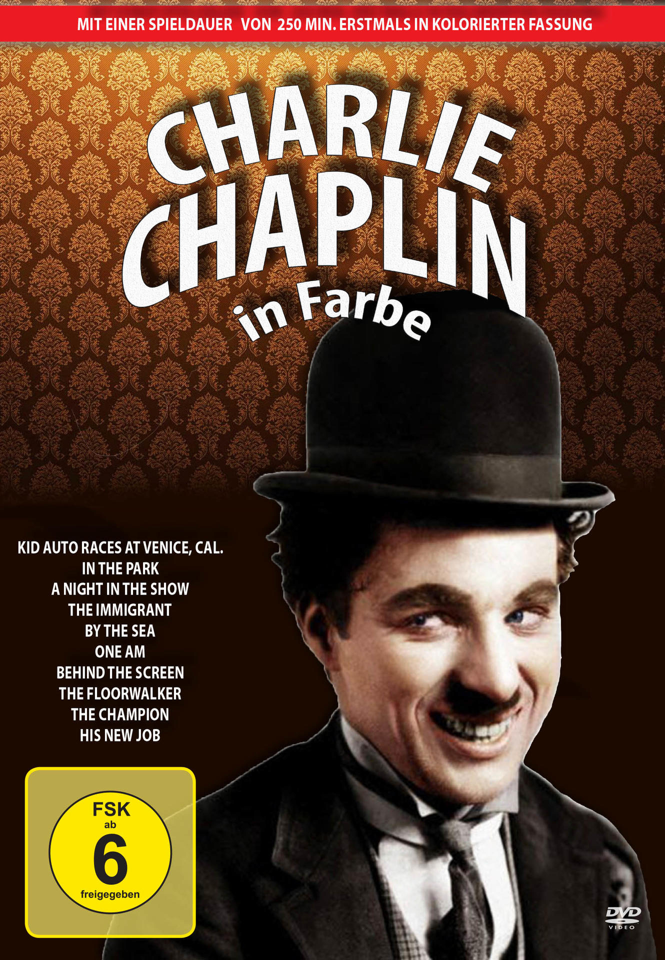 In Chaplin Charlie Farbe DVD