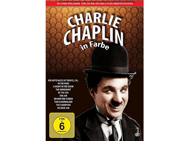 In Chaplin Charlie Farbe DVD