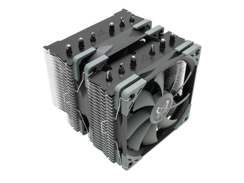 SCYTHE Fuma 2 CPU Kühler, Schwarz, Grau, Silber
