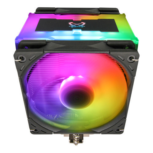 SCYTHE Mugen 5 ARGB Plus CPU Kühler, Schwarz, Silber