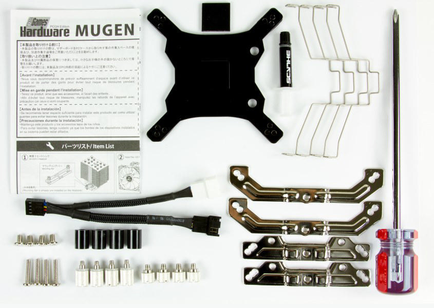 SCYTHE Mugen 5 PCGH-Edition CPU Kühler, Schwarz, Silber