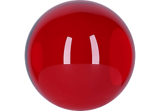 ROLLEI Lensball 80 mm - Boule en verre plein (Rouge)
