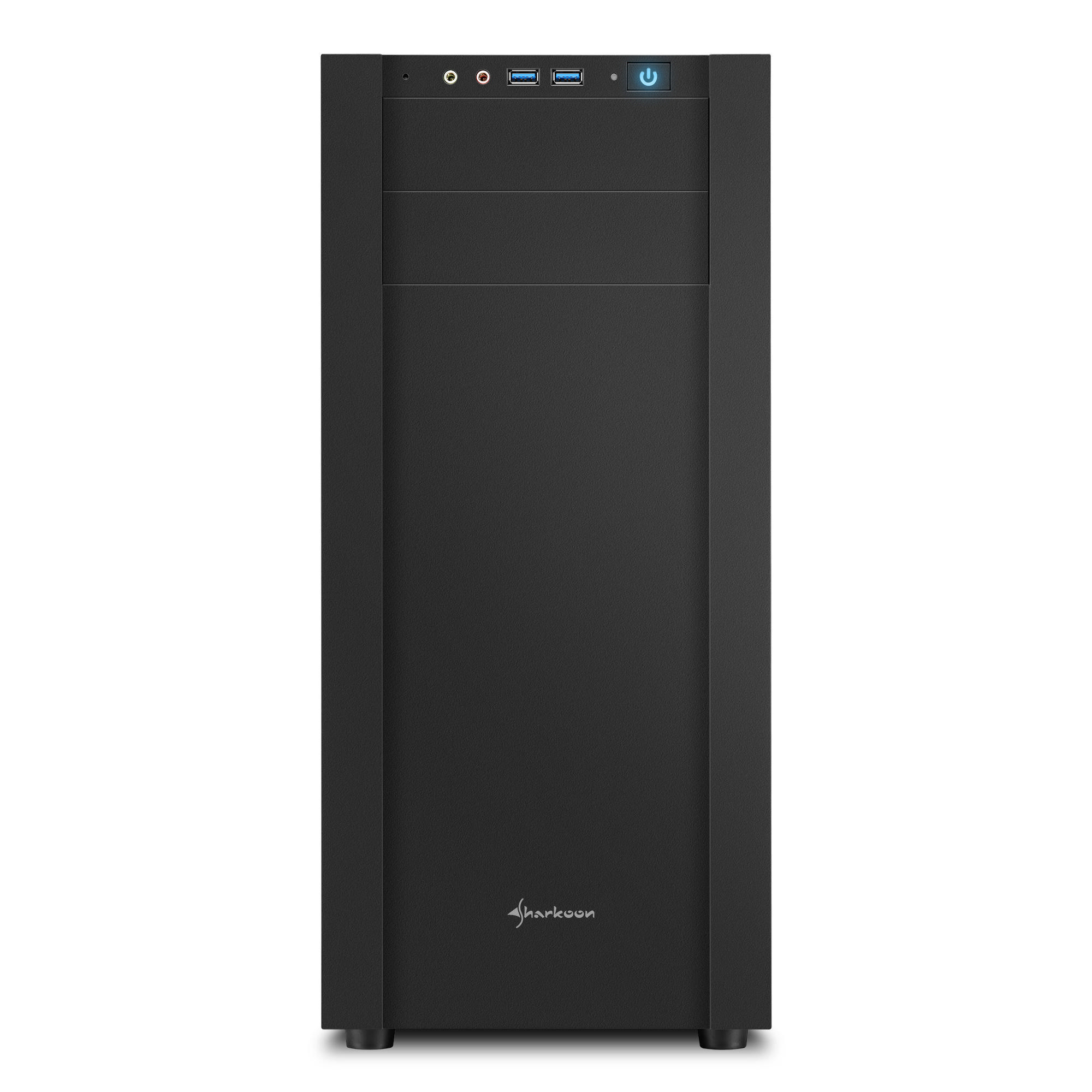 SHARKOON S25-W PC-Gehäuse, Schwarz