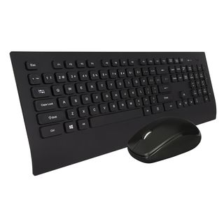 QWARE Home Office muis en toetsenbord (Stockport) Zwart