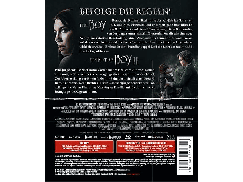 Thumbnail - The Boy / Brahms: II Blu-ray