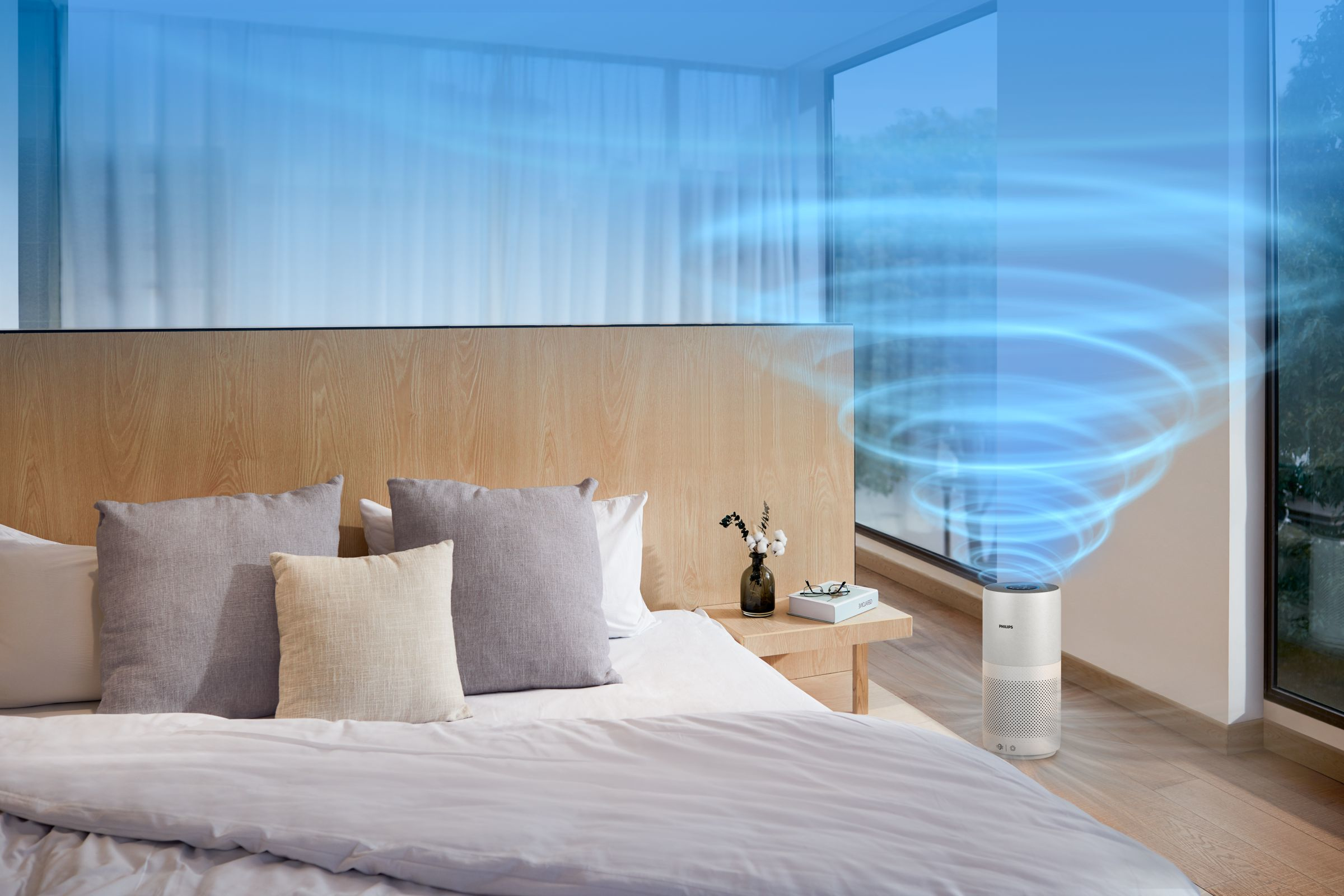 PHILIPS AC2939/10 Luftreiniger Weiß (58 Watt, Raumgröße: 85 m²)