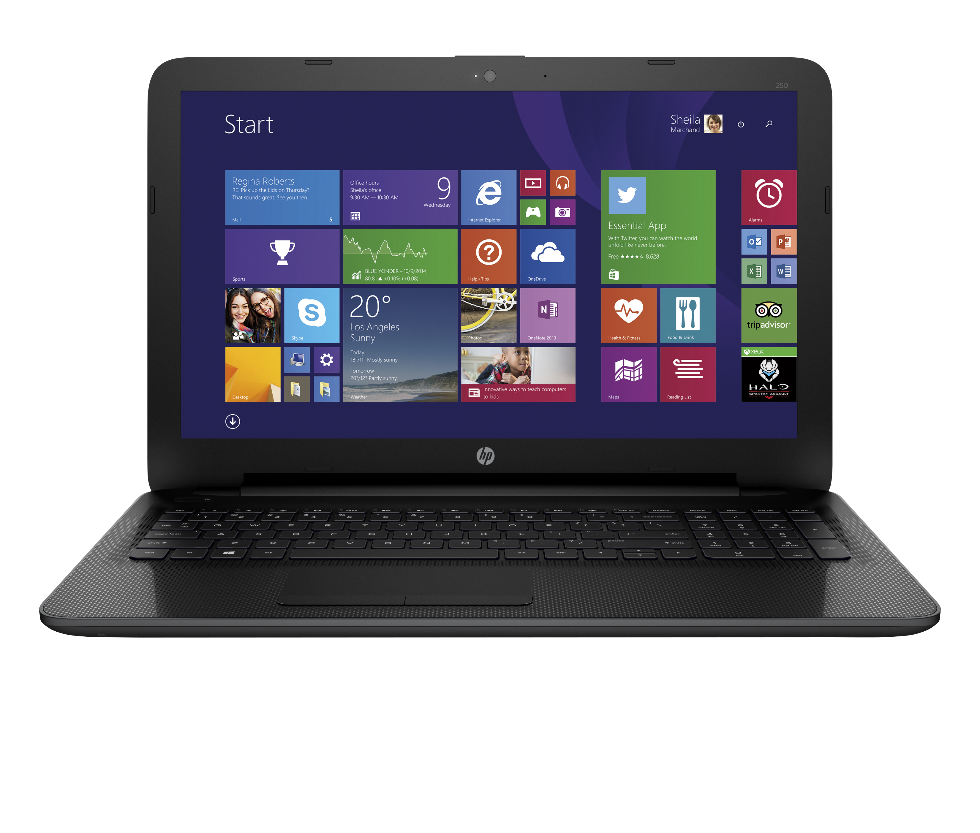 HP 250 G4 (T6N65EA) Notebook, Intel® Core™ i5-5200U Prozessor
(3M Cache, bis zu 2.70 GHz), 4 GB, 500 GB HDD