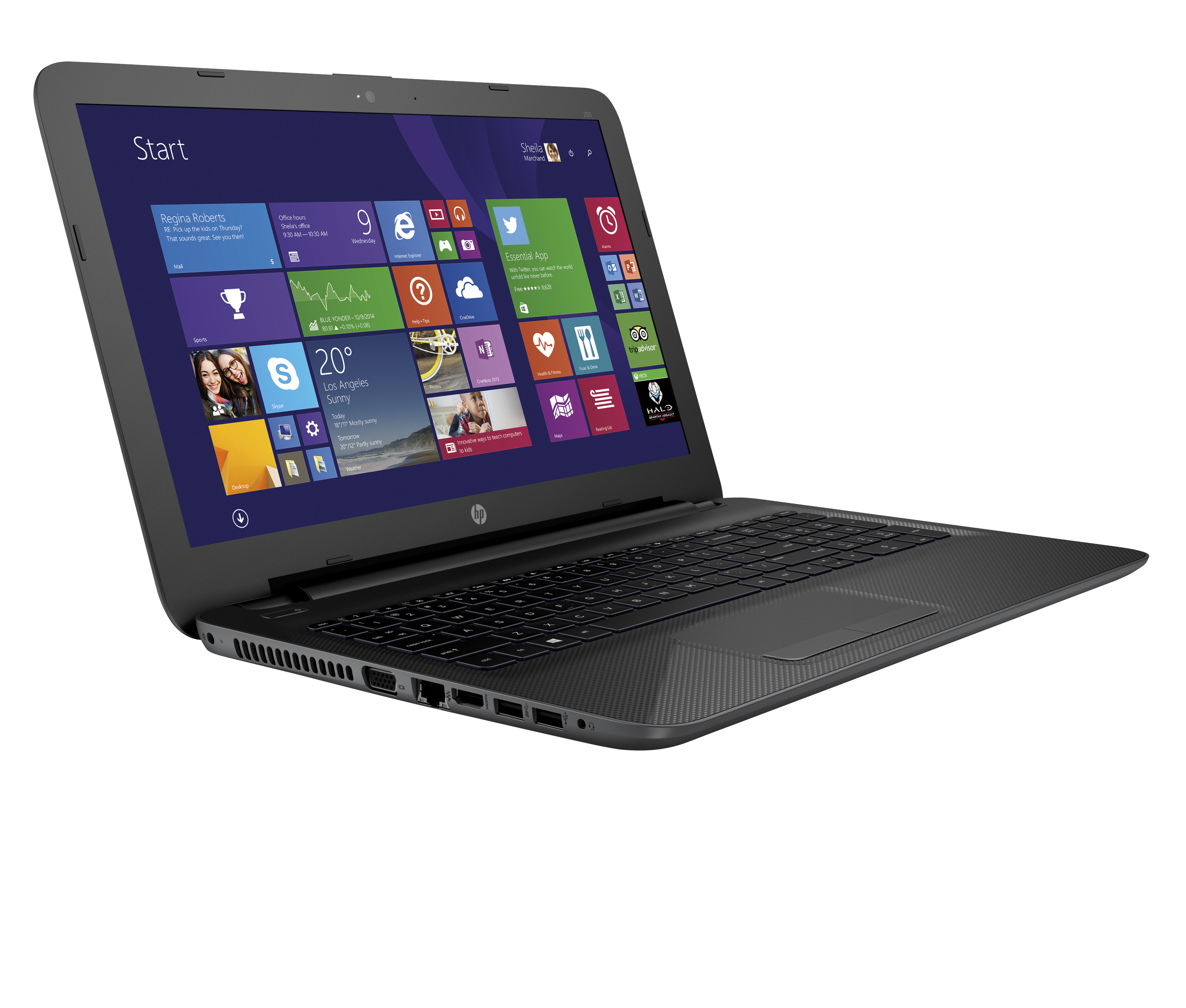 HP 250 G4 (T6N65EA) Notebook, Intel® Core™ i5-5200U Prozessor
(3M Cache, bis zu 2.70 GHz), 4 GB, 500 GB HDD