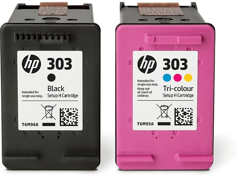 HP 303 Multipack, schwarz/farbig (3YM92AE) Tintenpatrone — Foto 2 von 5