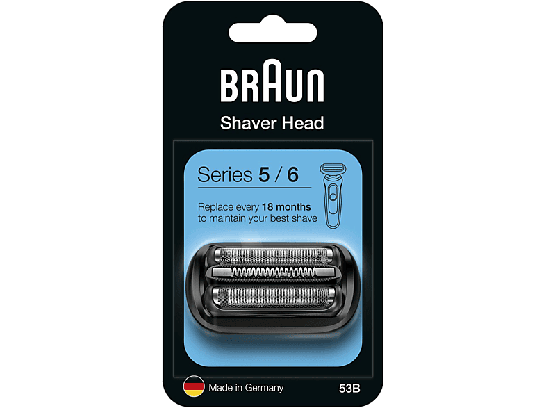 BRAUN 53B Combipack, Series 5 és 6 Flex borotvához