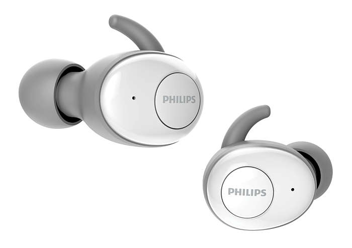 PHILIPS UpBeat SHB2515WT/10, In-ear Kopfhörer Bluetooth Weiß