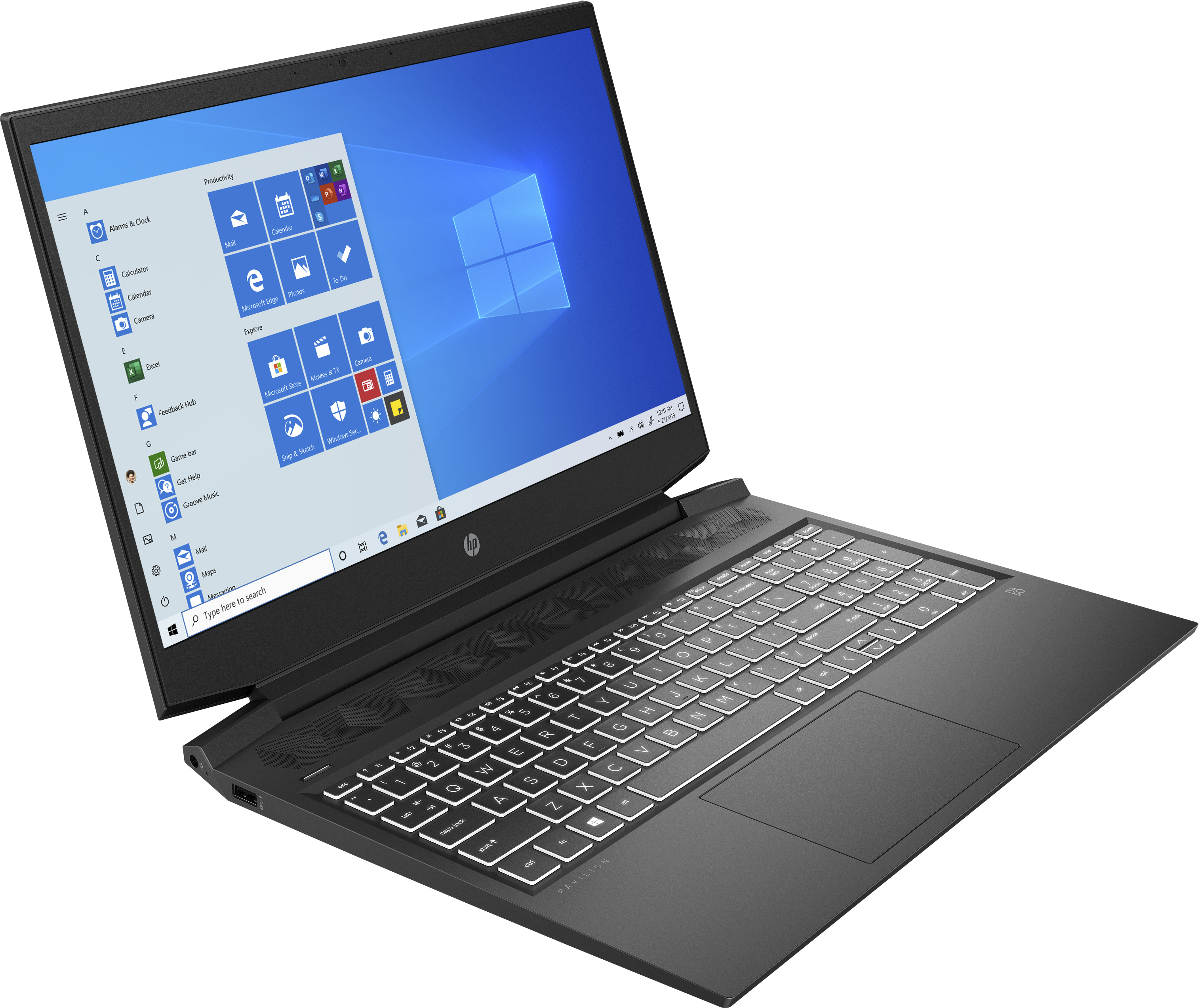 HP Pavilion Gaming 16-a0301ng - 16,1 Zoll - Intel® Core™ i5 i5-10300H - 16 GB - 512 GB - NVIDIA GeForce® GTX 1650 Ti - Windows 10 Home (64 Bit)