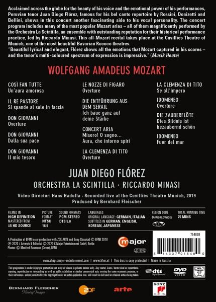 DVD-Cover mit Text und einer Titelliste. Enthält ein Porträt eines Mannes.