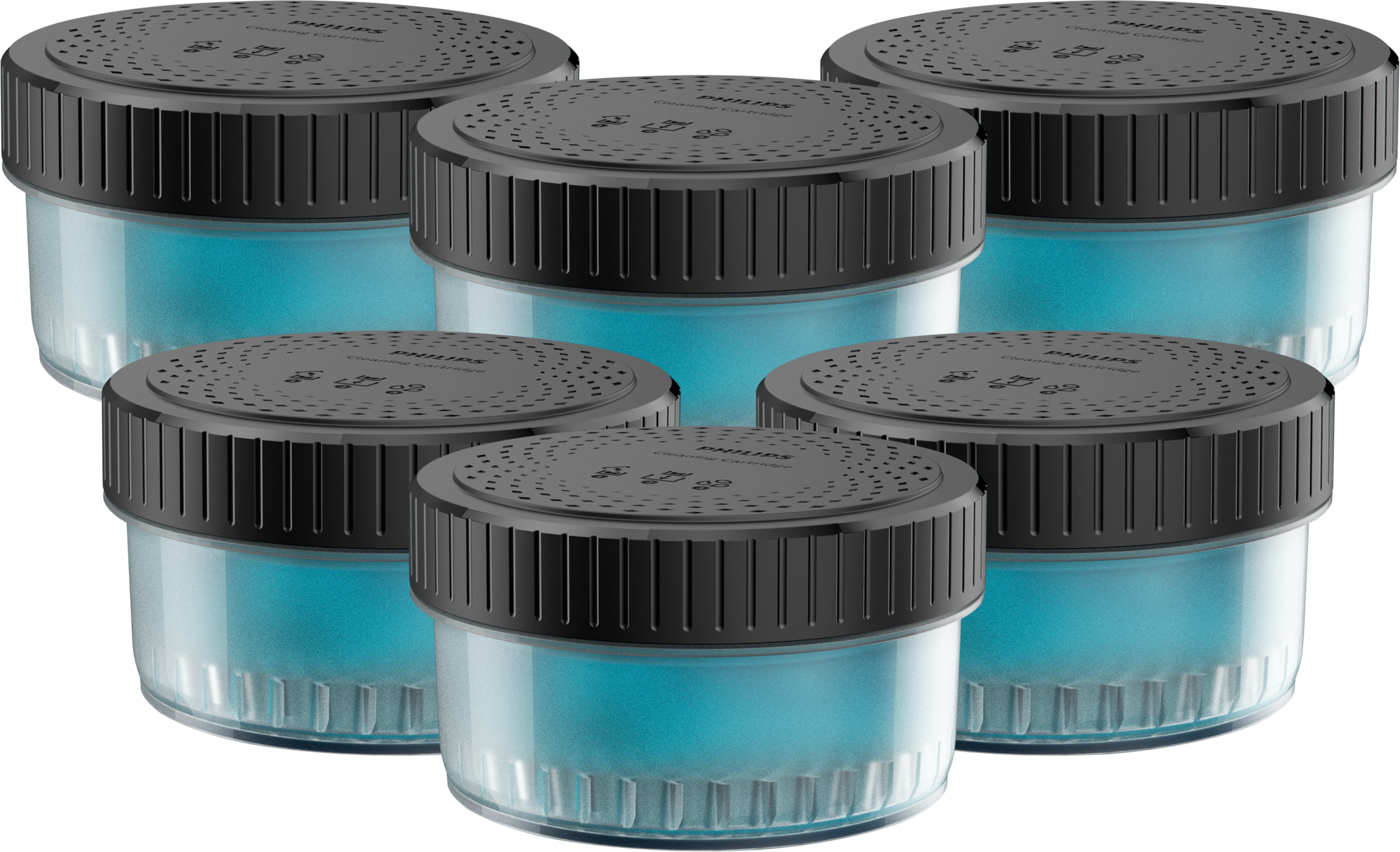 Philips Cc16/50 Quick Clean Pod-cartridge 5+1-set