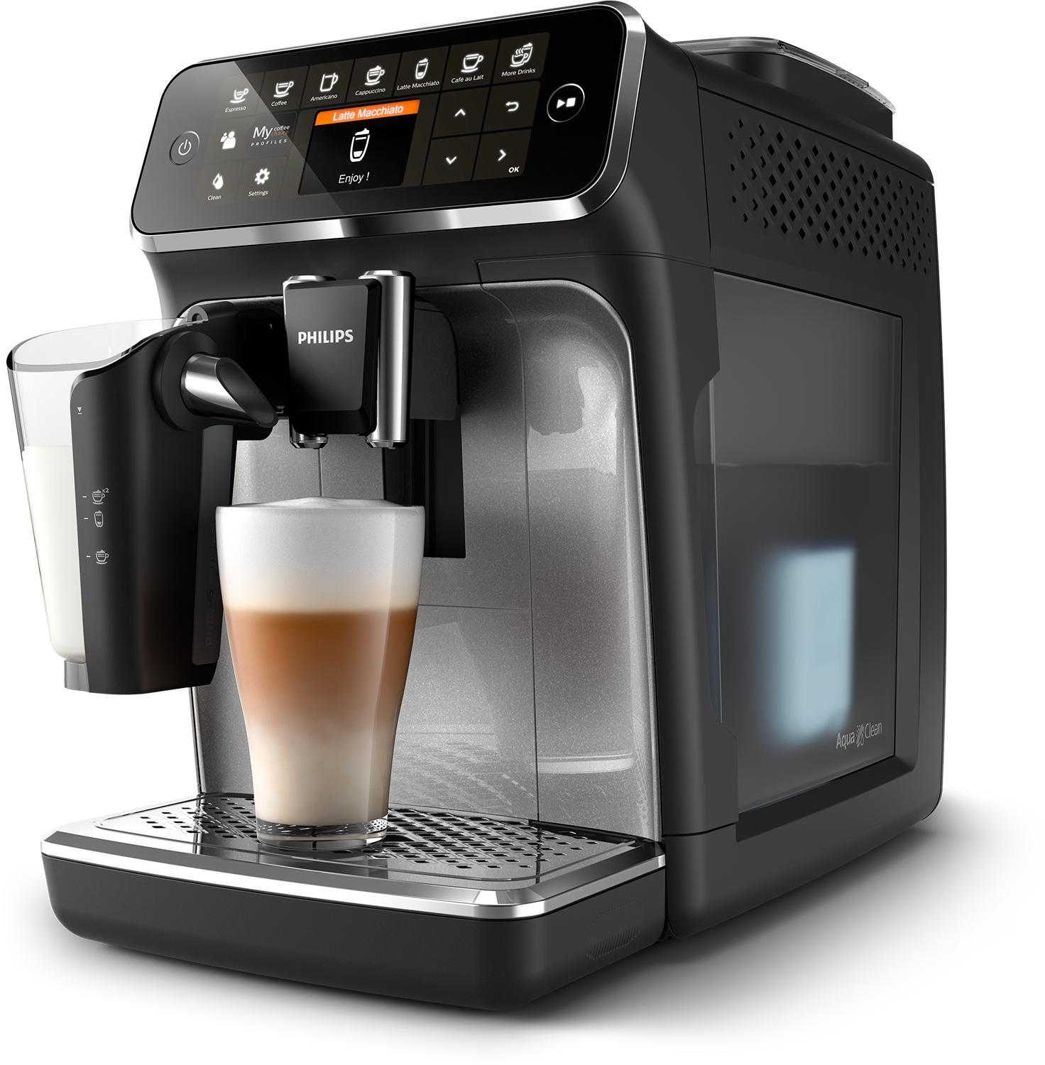 Premium Acrylglas Gleitbrett Für Den Philips Kaffeevollautomat Der Serien 5400 4300 3200 2200 1200 Serie 45 X 27 Cm Made In Germany Schwarz Matt Satin