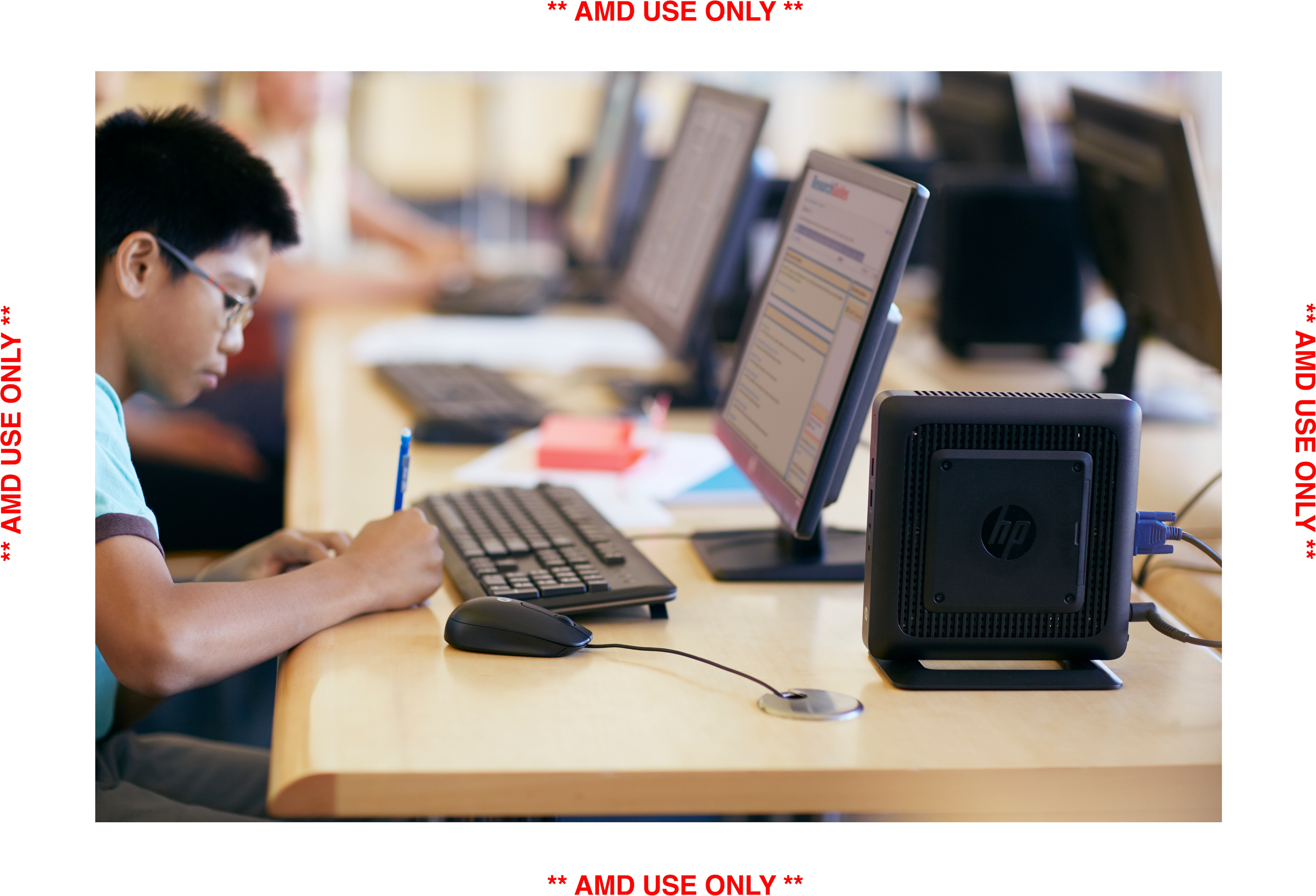 HP - B2B t520 Flexible Thin Client - AMD G-Series GX-212JC - 4 GB - 16 GB
