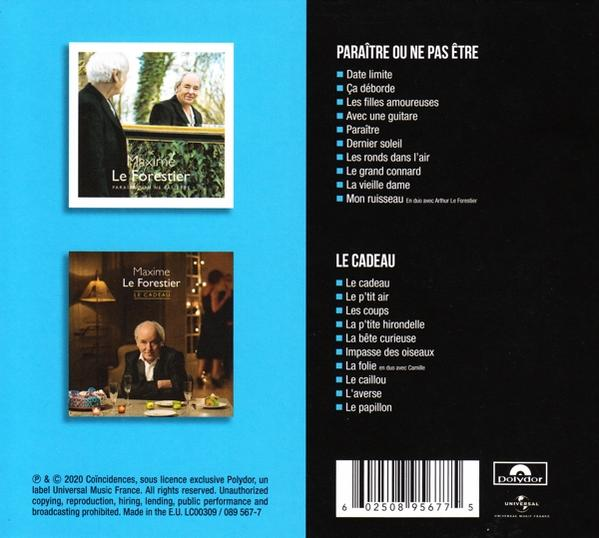 Pochette d'album avec deux hommes, texte et logo Polydor.