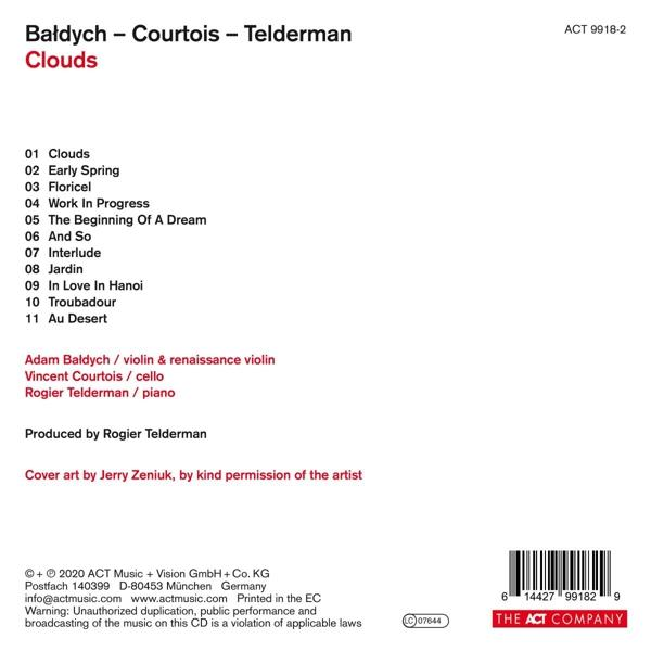 CD-Cover mit Albumtitel und Titelliste, Künstlernamen und Logo von The ACT Company.