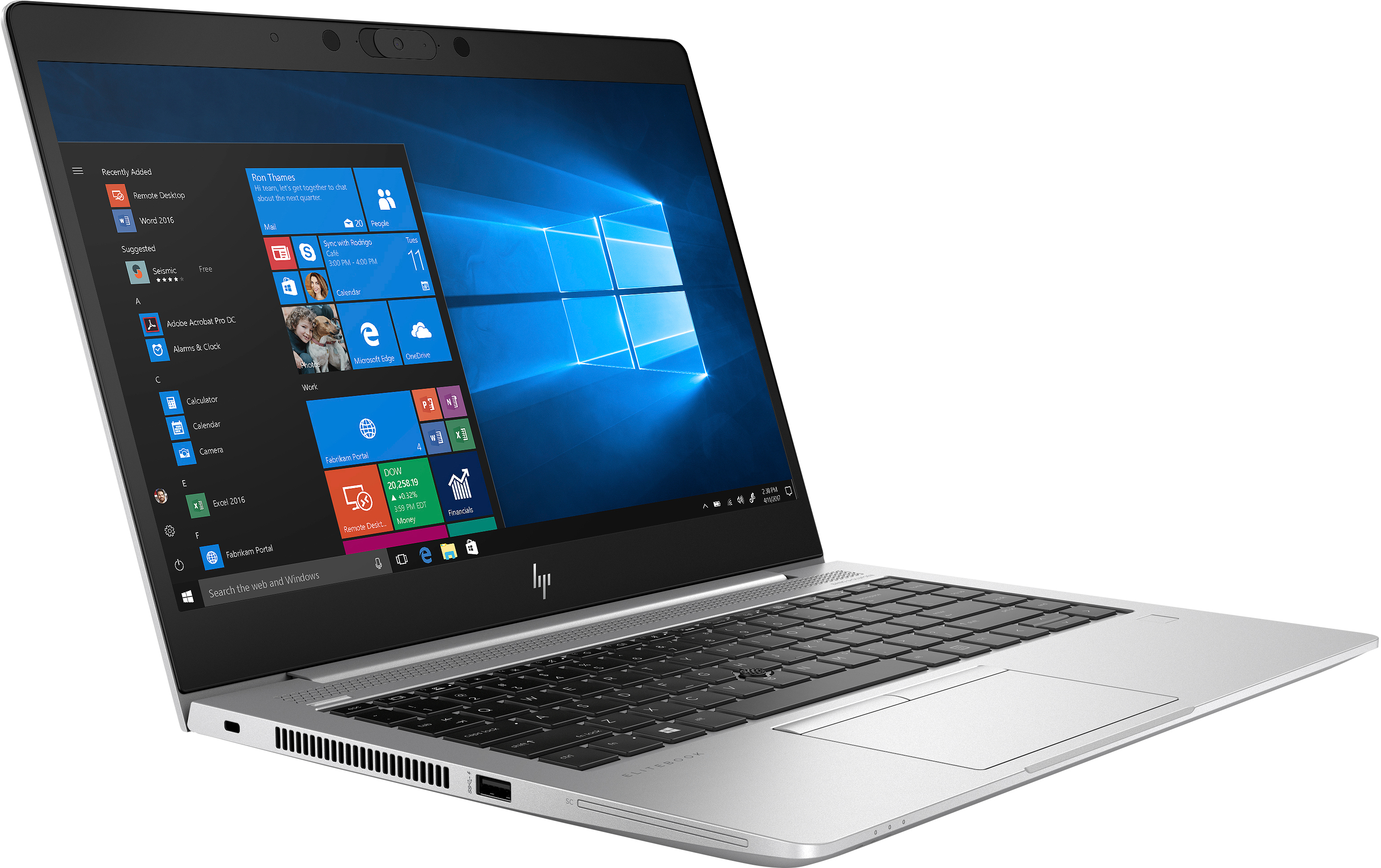 HP - B2B EliteBook 840 G6 - 14 Zoll - Intel® Core™ i5 i5-8265U - 8 GB - 256 GB - Intel® UHD 620 - Windows 10 Pro (64 Bit)