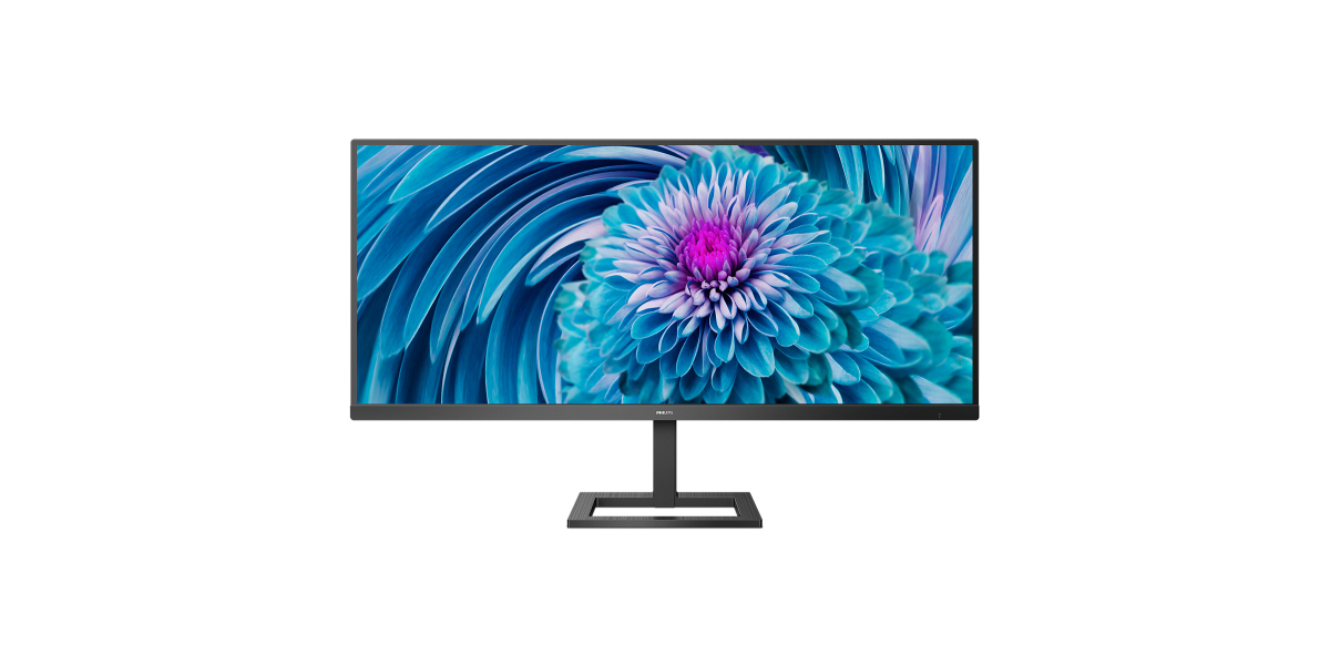 PHILIPS 345E2AE 34 Zoll  WQHD  Monitor  4 ms Reaktionszeit  