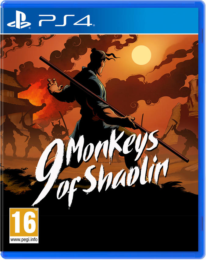 PS4 9 Monkeys of Shaolin