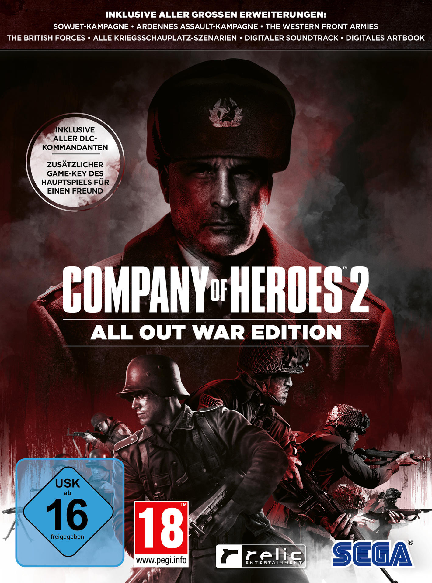 COMPANY OF HEROES 2 (ALL OUT WAR EDITION) - [PC]