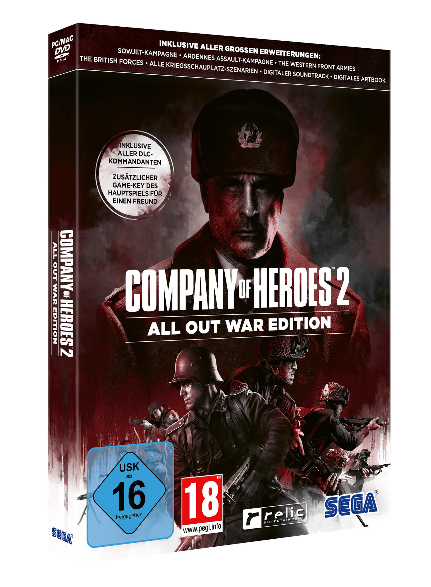 COMPANY OF HEROES 2 (ALL OUT WAR EDITION) - [PC]