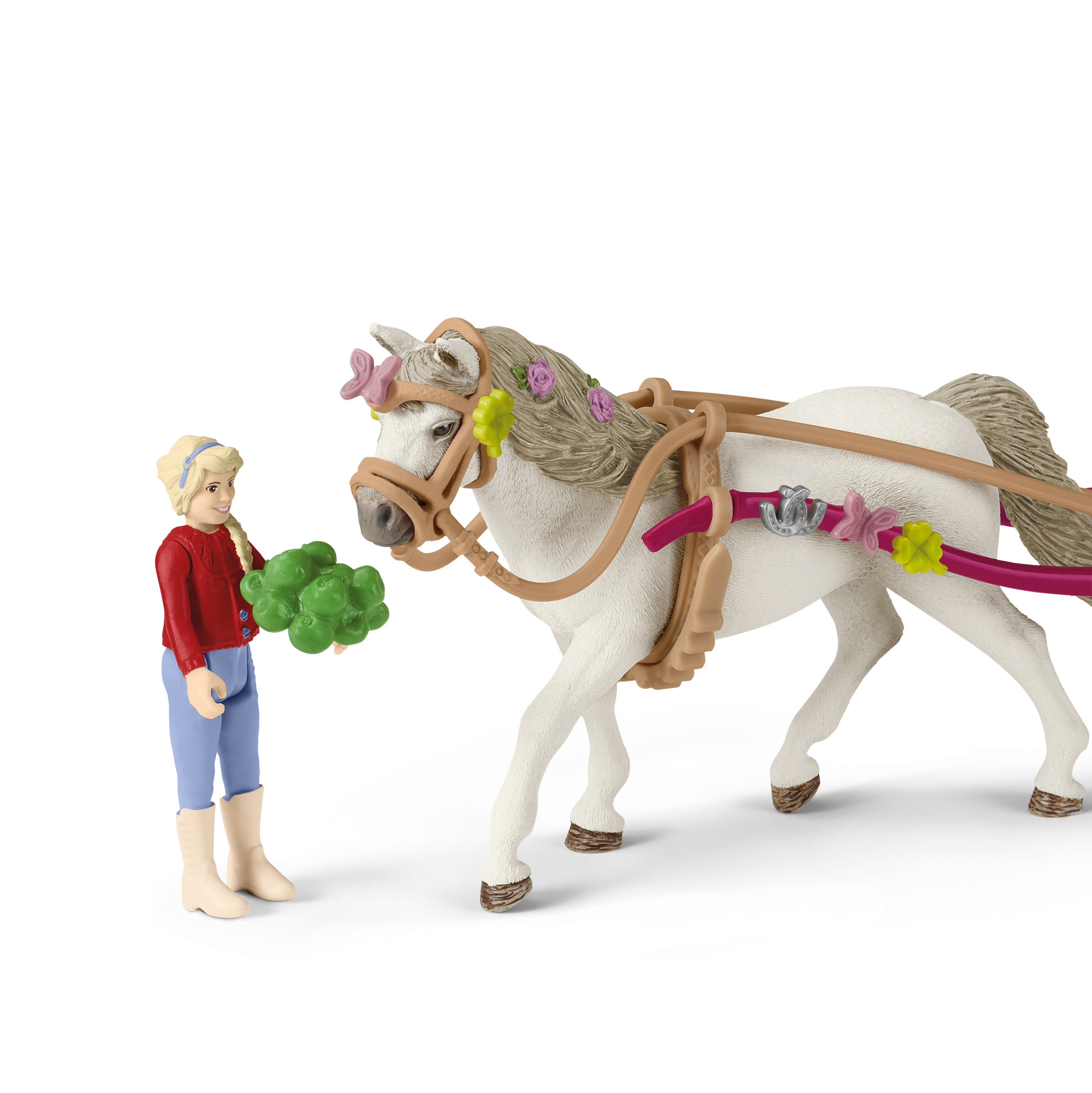 SCHLEICH Mehrfarbig Spielfigurenset, für Kutsche Pferdeshow