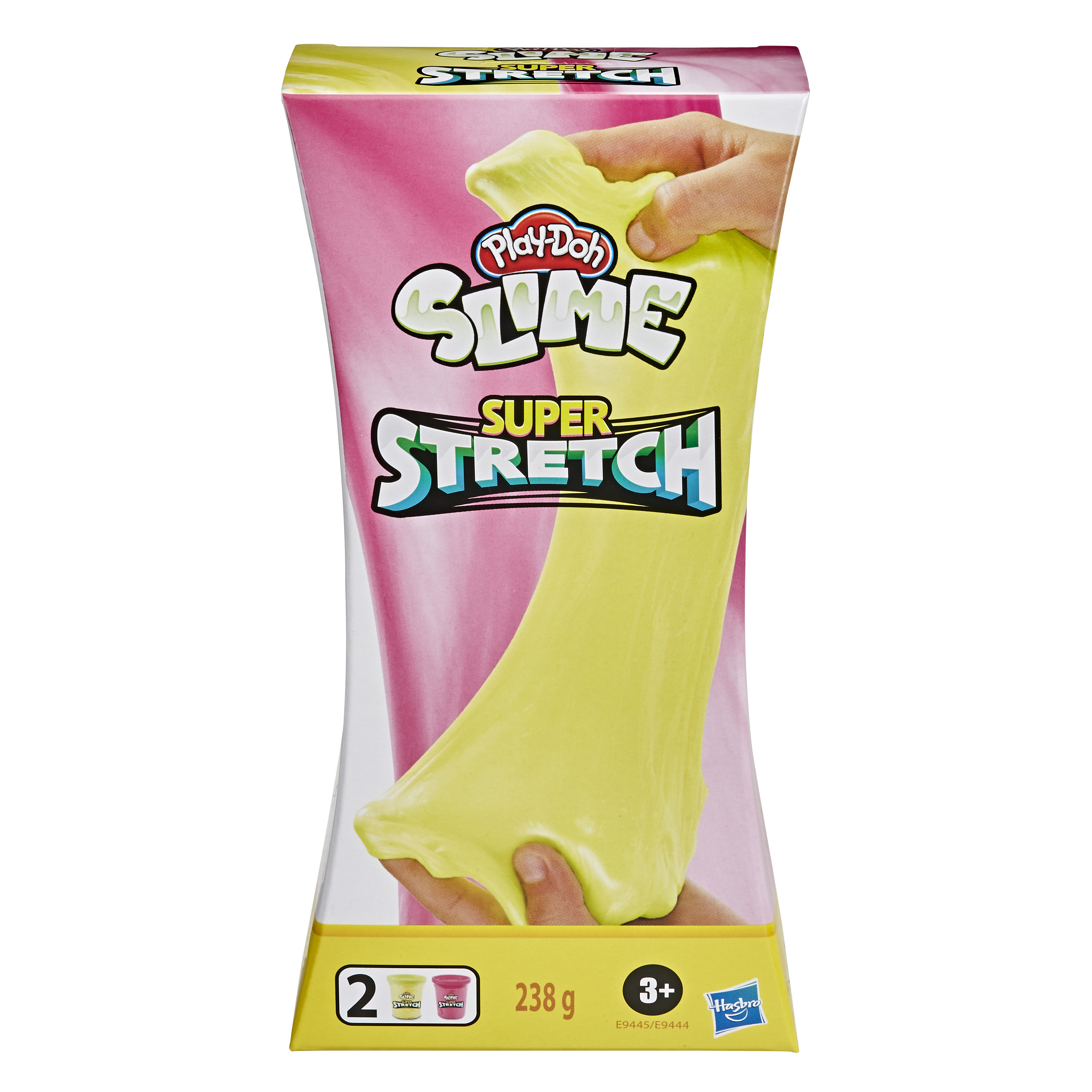 PLAY-DOH Super Stretch Schleim 2er-Pack Sortiment Knete, Farbauswahl nicht möglich