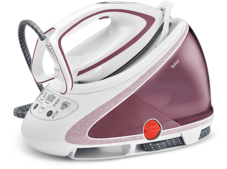 TEFAL GV9566 2600W Pro Express Ultimate Yüksek Basınçlı Buhar Kazanlı Ütü Beyaz Kırmızı_0