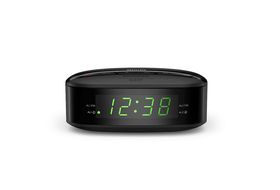 Reloj despertador  Hama RC 660, Digital, Higrómetro, Luz nocturna,  Repetición, Termómetro, Blanco
