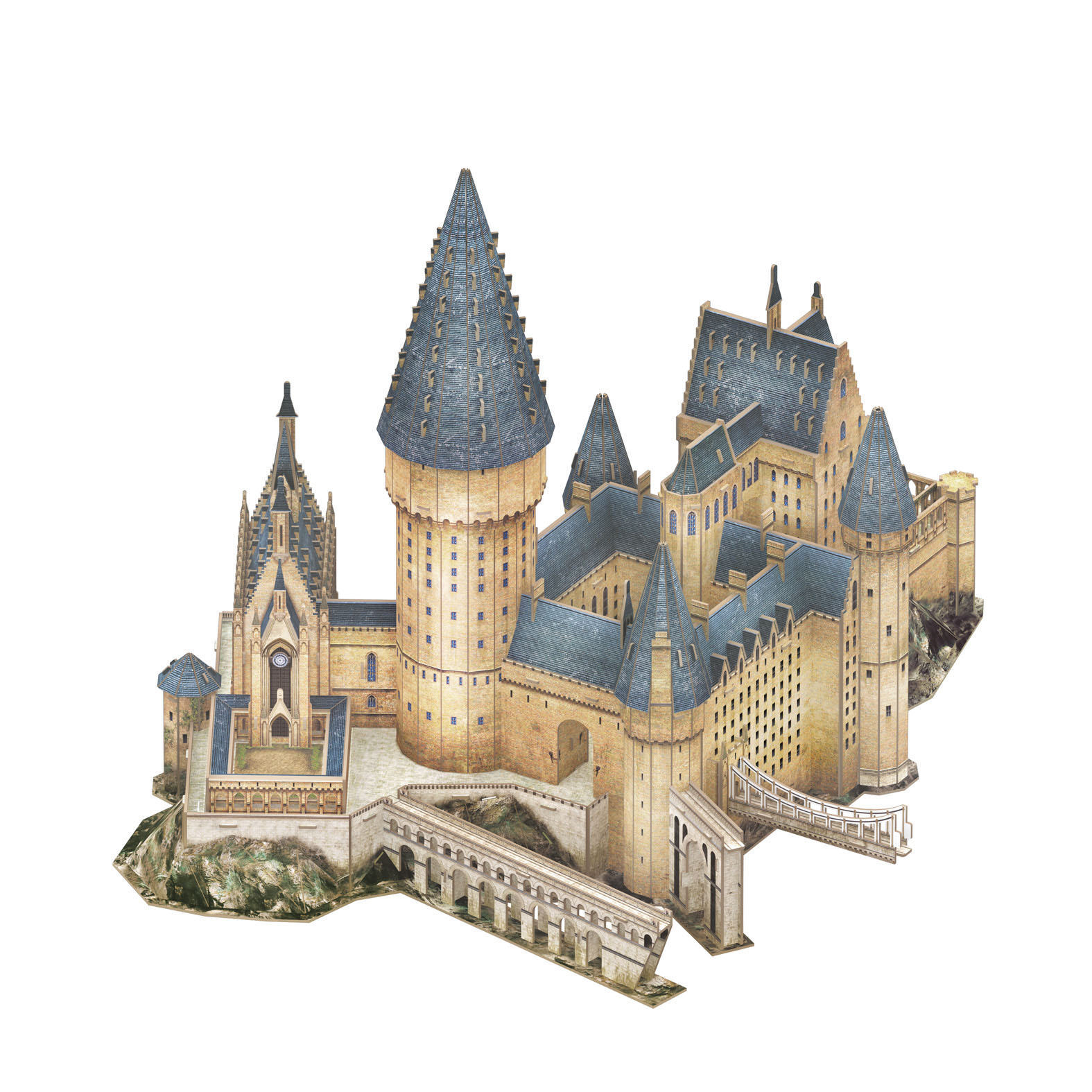 Hall REVELL Harry Mehrfarbig Puzzle, Great 3D Hogwarts™ Potter
