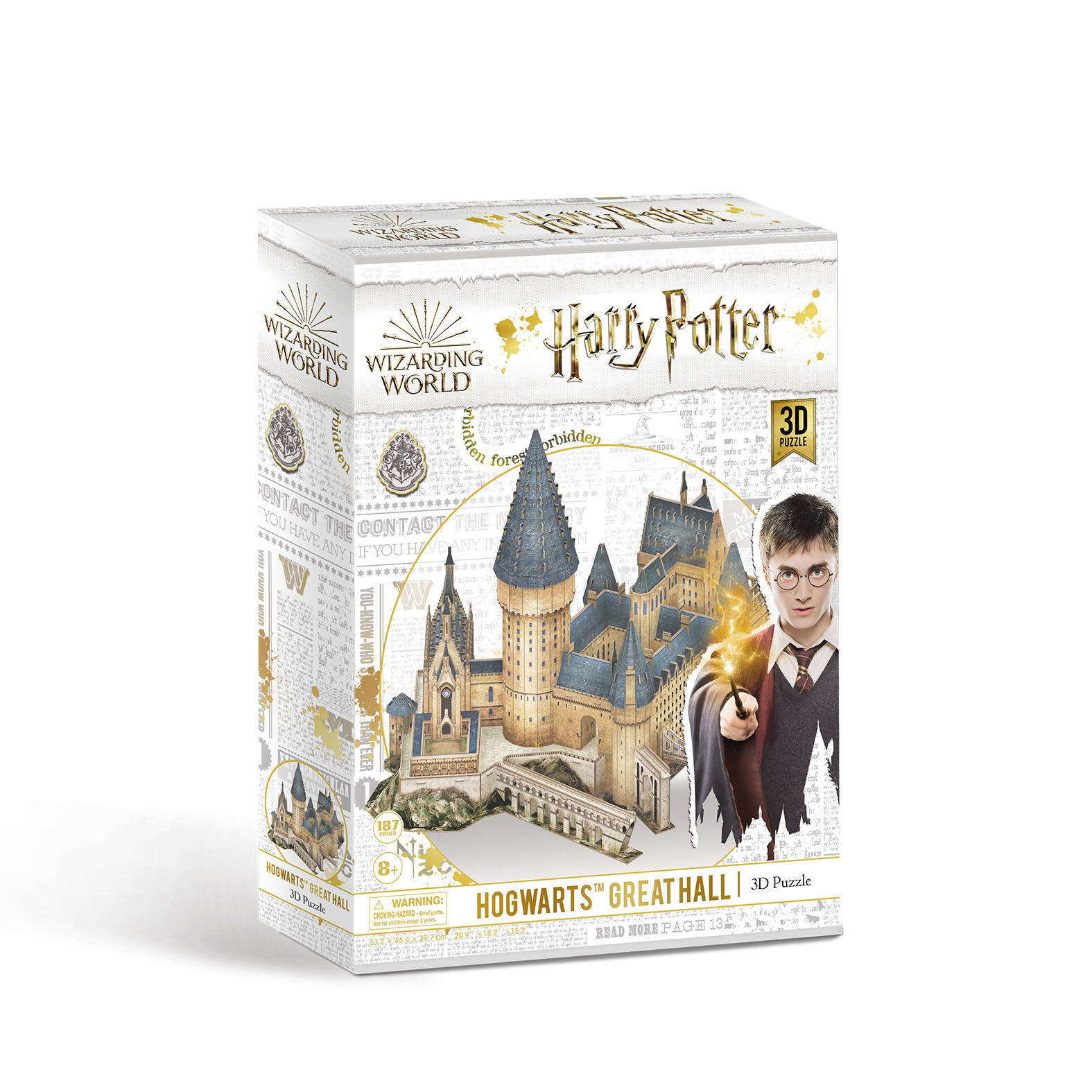 Hall Hogwarts™ Great Mehrfarbig 3D REVELL Potter Puzzle, Harry