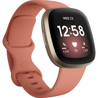 FITBIT Versa 3 Kleiroze/Zachtgoud