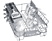 BOSCH SPU2IKW02S Underbyggd diskmaskin 45 cm - Vit