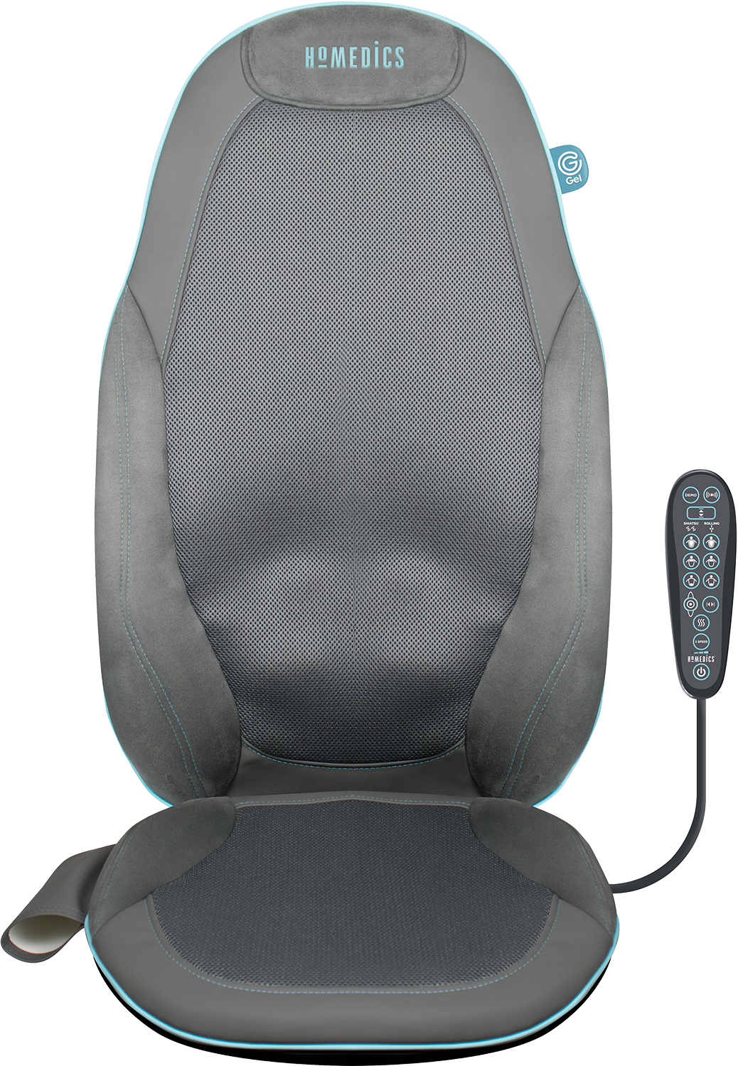HOMEDICS Gel Shiatsu Back Massager