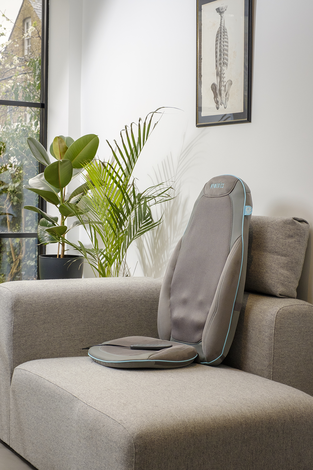 HOMEDICS Gel Shiatsu Back Massager