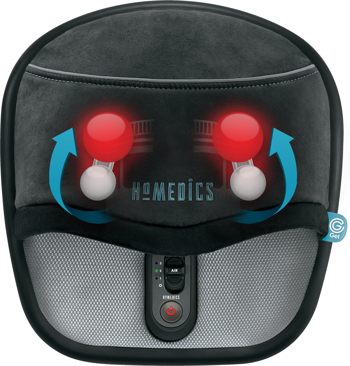 HOMEDICS Shiatsu Gel + Air Foot massager
