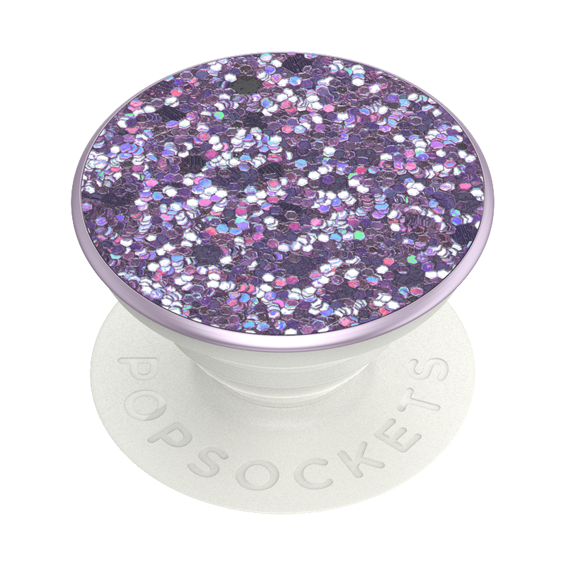 POPSOCKETS PopGrip Premium Sparkle Lavender Handyhalterung, Mehrfarbig