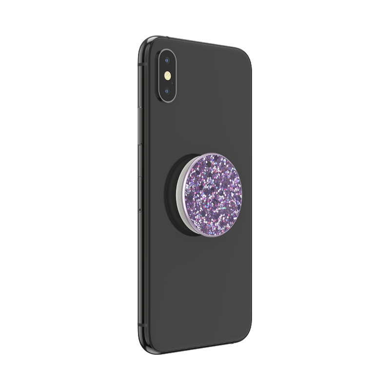 POPSOCKETS PopGrip Premium Sparkle Lavender Handyhalterung, Mehrfarbig
