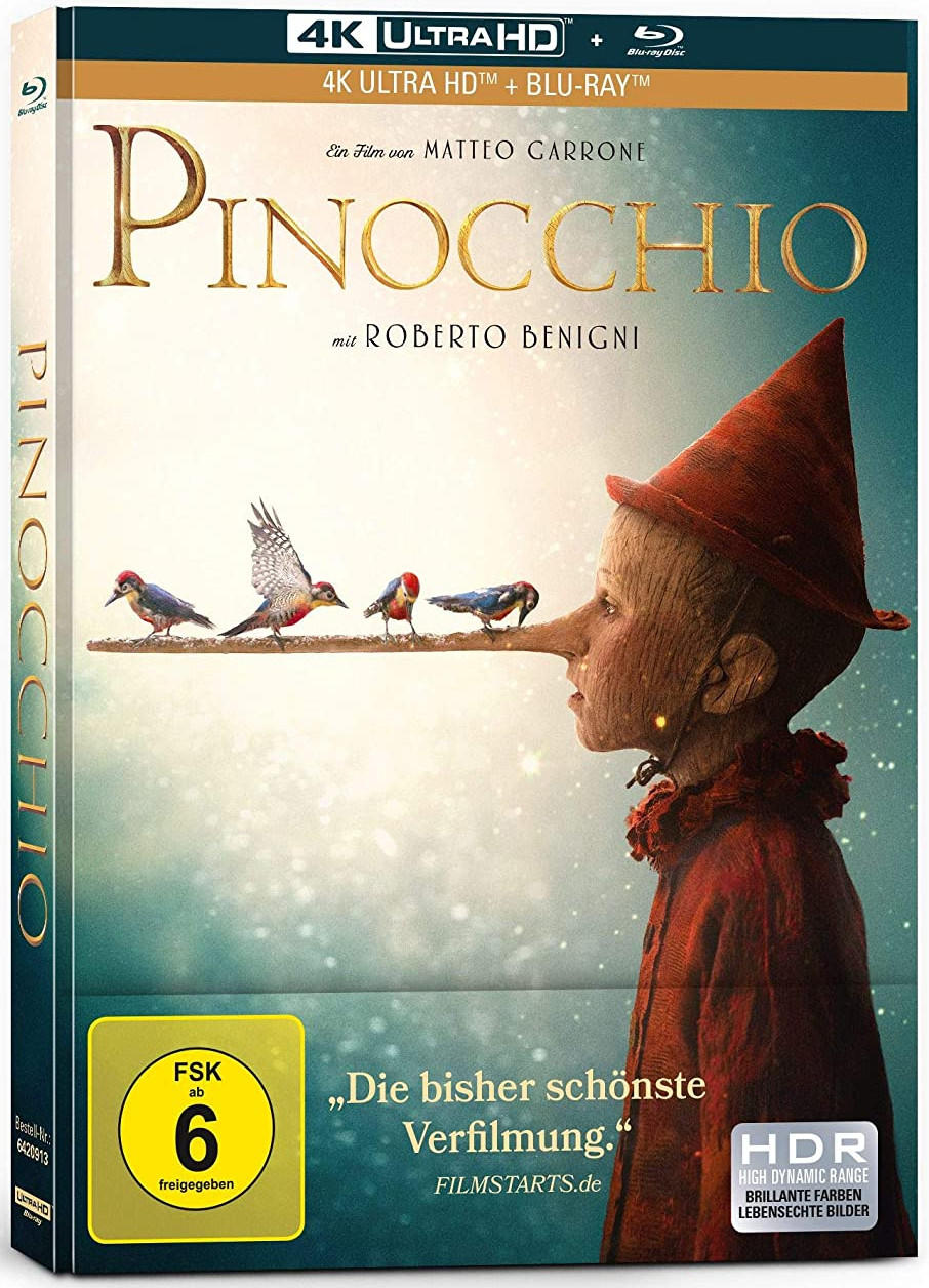 Pinocchio 4K Ultra HD Blu-ray