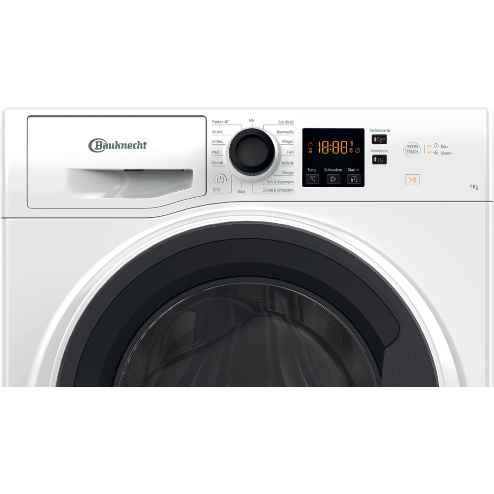 BAUKNECHT WM 9 M100 Waschmaschine (9 kg, 1351 U/Min., D)