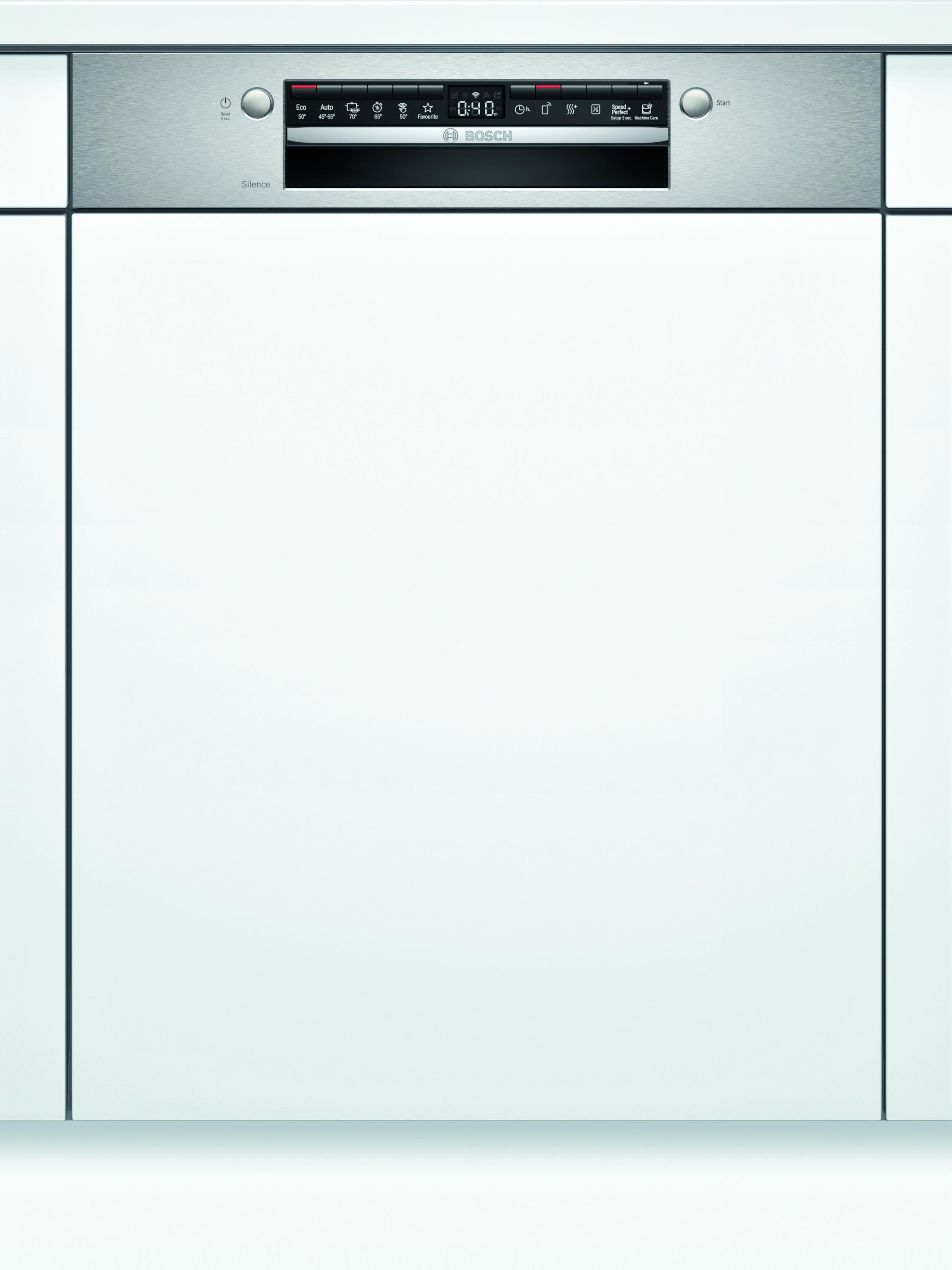 BOSCH SMI4HVS31E Serie 4 Geschirrspüler (teilintegrierbar, 598 mm breit, 46 dB (A), E)