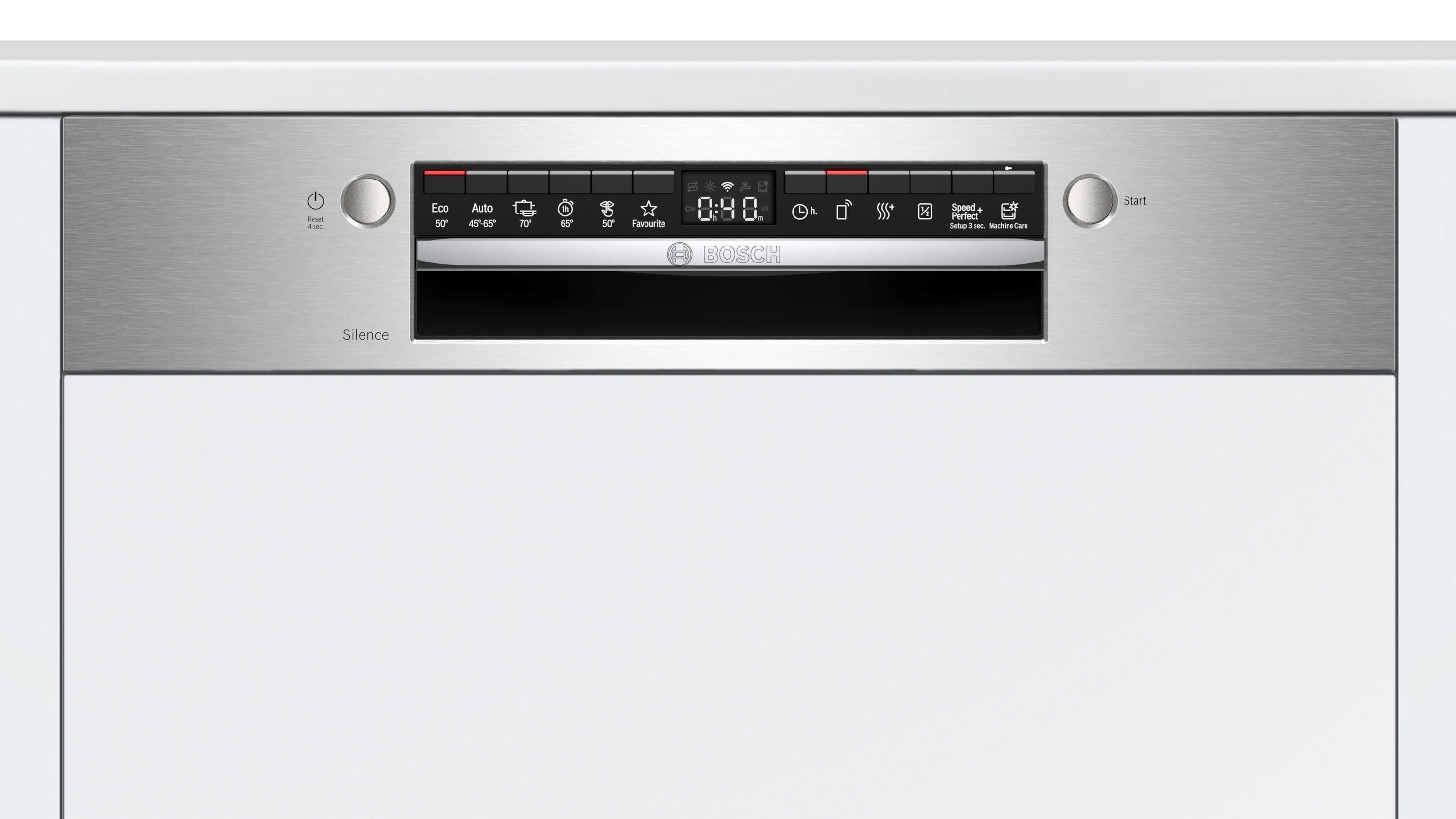 BOSCH SMI4HVS31E Serie 4 Geschirrspüler (teilintegrierbar, 598 mm breit, 46 dB (A), E)
