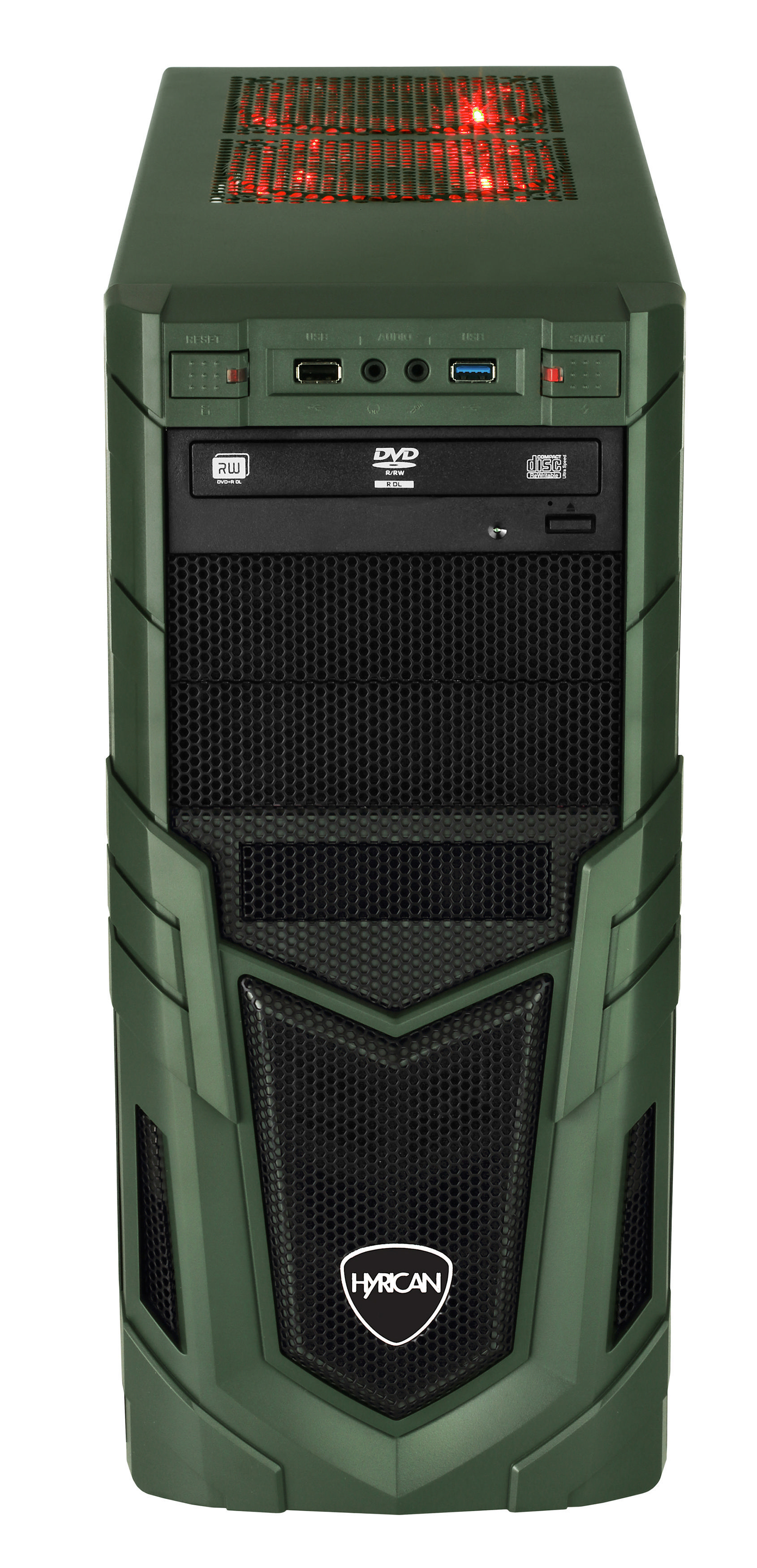 HYRICAN MILITARY 6560 - Intel® Core™ i5 i5-10400F - 16 GB - 480 GB - NVIDIA GeForce® GTX 1650 SUPER™ - Windows 10