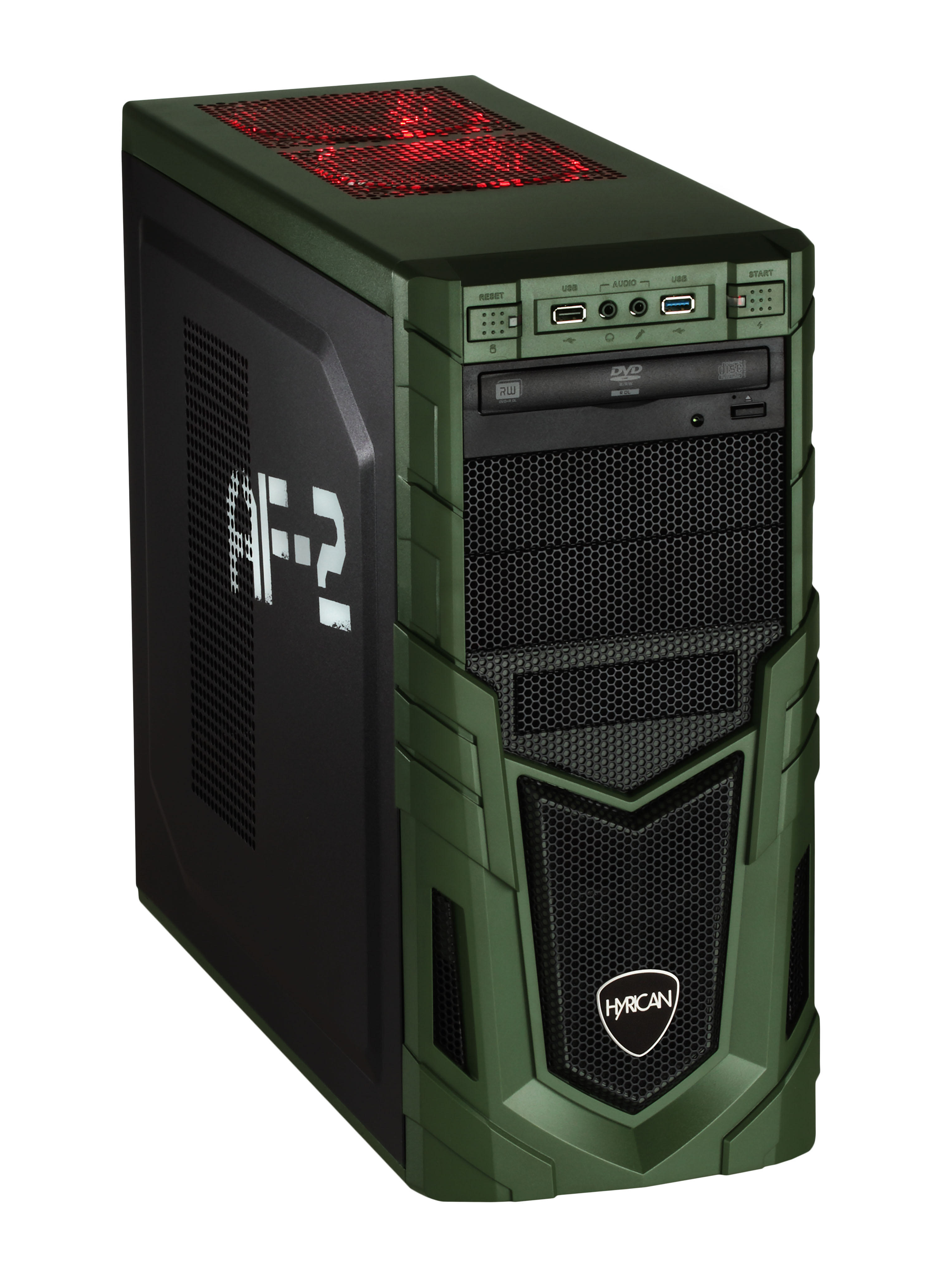 HYRICAN MILITARY 6560 - Intel® Core™ i5 i5-10400F - 16 GB - 480 GB - NVIDIA GeForce® GTX 1650 SUPER™ - Windows 10